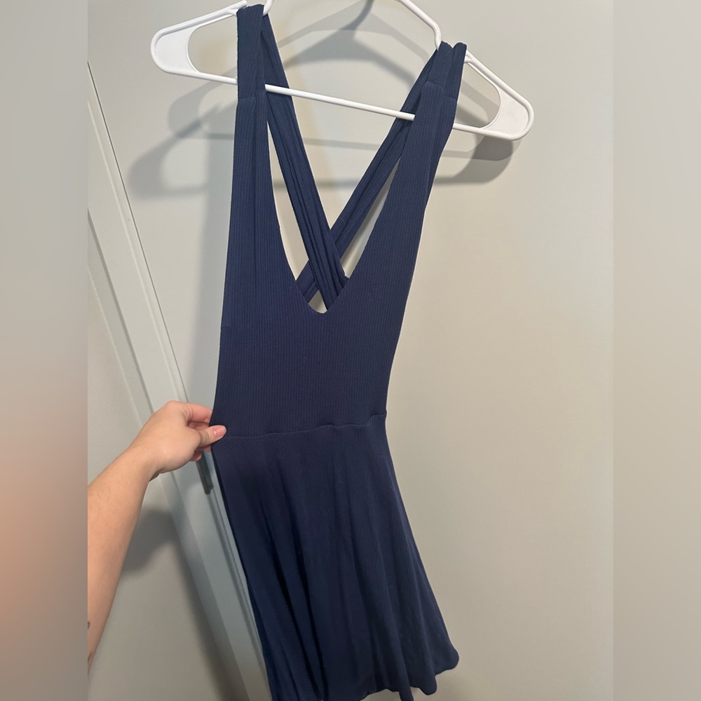 Open back dress